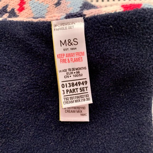 Marks & Spencer 3-Pc Winter Set | 18-36m - Picture 7 of 7